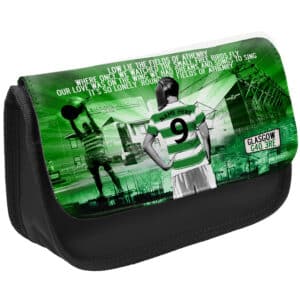 Women's Football Glasgow Celtic Pencil Case Personalised Girls WFP58