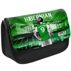 Women's Football Hibernian Pencil Case Personalised Girls WFP64