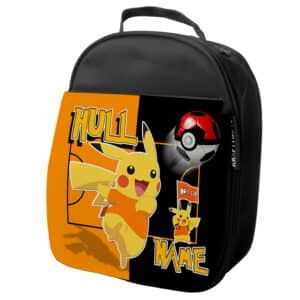 Personalised Hull Pokemon Football School Lunch Bag PF31