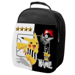 Personalised Juventus Pokemon Football School Lunch Bag PF57