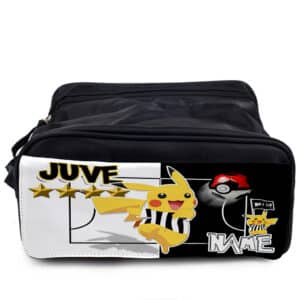 Personalised Juventus Football Pokemon Boot Bag PFP33