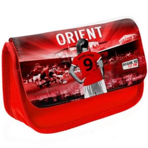 Women's Football Orient Pencil Case Personalised Girls WFP74