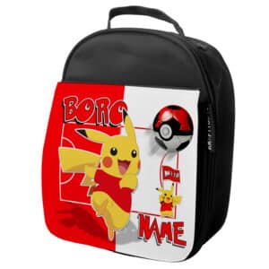 Personalised Middlesbrough Pokemon Football School Lunch Bag PF34