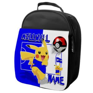Personalised Millwall Pokemon Football School Lunch Bag PF35