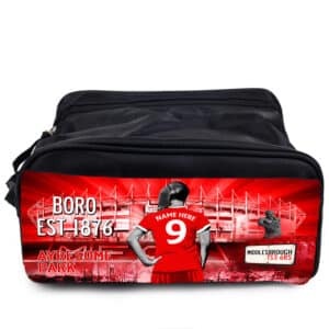 Personalised Middlesbrough Women's Football Boot Bag WFM85
