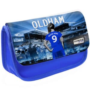 Women's Football Oldham Pencil Case Personalised Girls WFP96