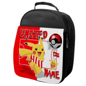 Personalised Sheffield Utd Pokemon Football School Lunch Bag PF46