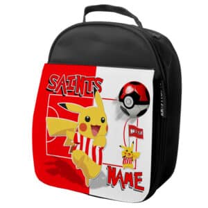 Personalised Southampton Pokemon Football School Lunch Bag PF48