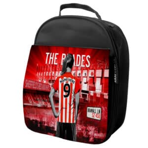 Women's Football Sheffield Utd Personalised Girls School Lunch Bag WF114
