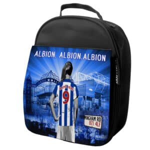 Women's Football West Brom Personalised Girls School Lunch Bag WF130