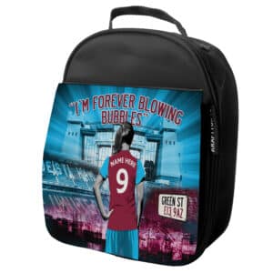 Women's Football West Ham Personalised Girls School Lunch Bag WF131