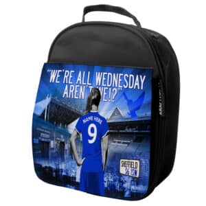 Women's Football Sheffield Wednesday Personalised Girls School Lunch Bag WF115