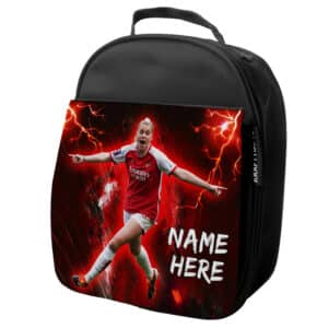 Personalised Alessia Russo Womens Football Arsenal School Lunch Bag NL51