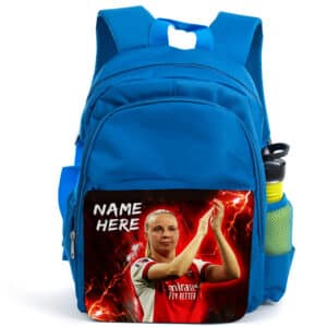 Personalised Beth Mead Arsenal Women's Football Player Backpack NL57