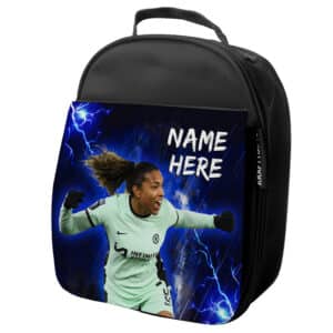 Personalised Catarina Macario Womens Football Chelsea School Lunch Bag NL59