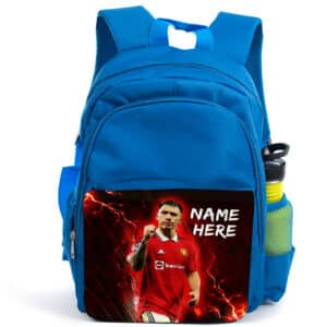 Personalised Martinez Manchester Football Player Backpack NL78