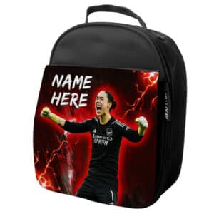 Personalised Manuela Zinsberger Womens Football Arsenal School Lunch Bag NL72