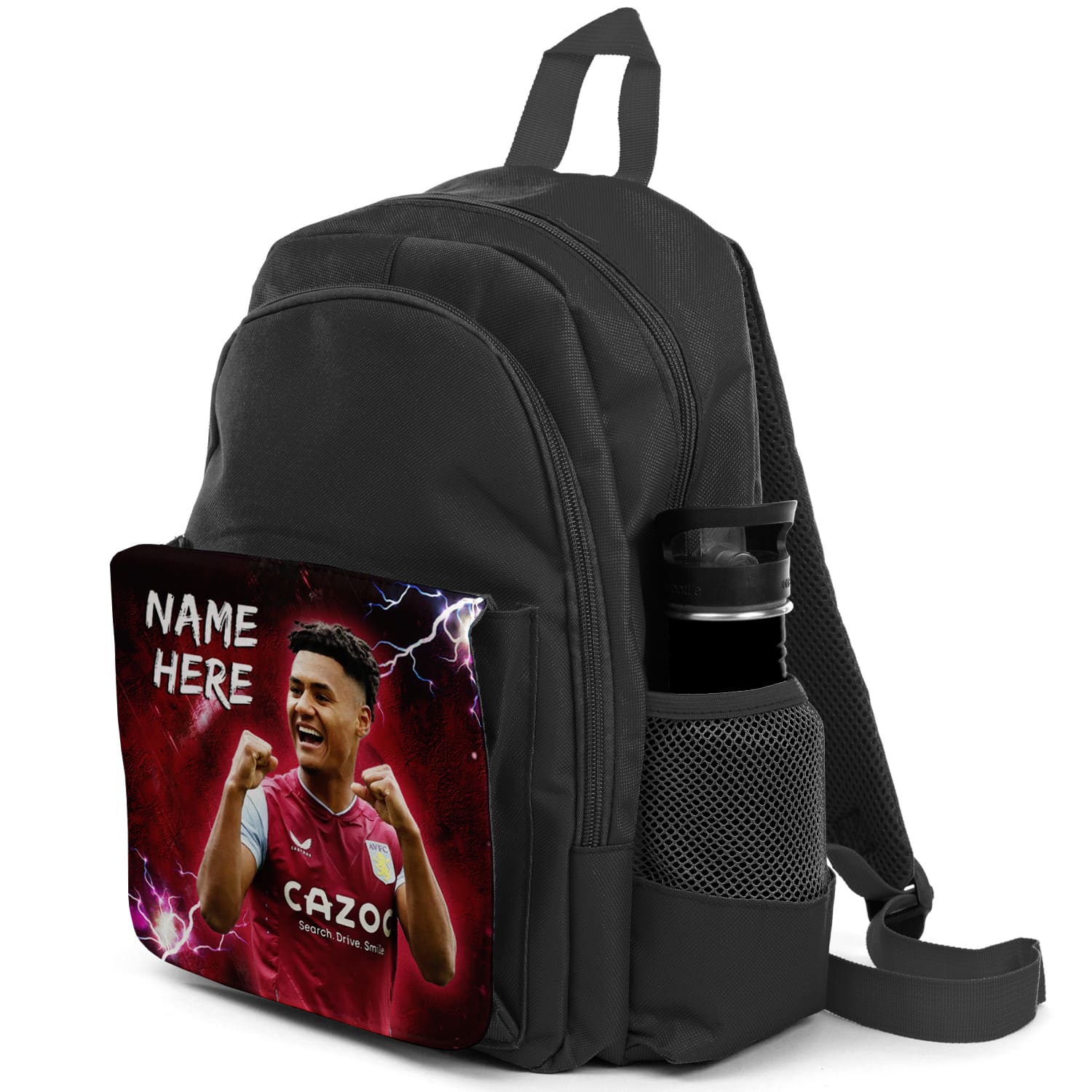 Personalised Watkins Villa Football Player Backpack NL48 - Personalised ...