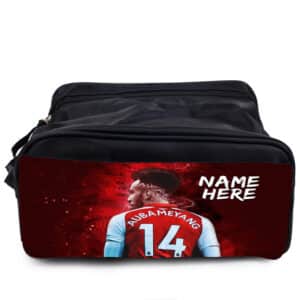 Personalised Aubaneyang Arsenal Boys Football Legend Boot Bag NLP03
