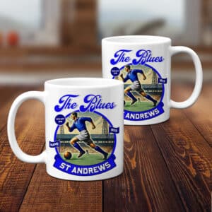 Personalised Birmingham Football Nostalgia Mug NFM05