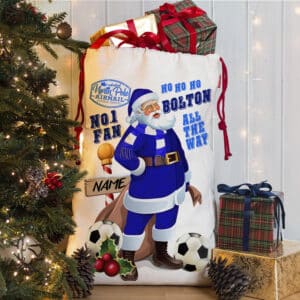 Personalised Bolton Football Christmas Sack CFS07