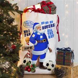 Personalised Bristol Rovers Football Christmas Sack CFS12