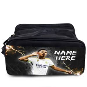 Personalised Bellingham Madrid Boys Football Legend Boot Bag NLP45