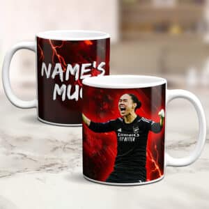 Personalised Manuela Zinsberger Womens Football Arsenal Mug NLM72