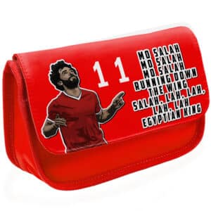 Mo Salah Liverpool Football Player Red Pencil Case SALAH