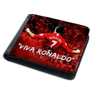 Cristiano Ronaldo Manchester United Retro Football Wallet MUWCR7