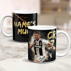 Personalised Ronaldo Juventus Football Mug CRM01