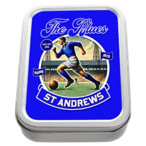 Personalised Birmingham Football Nostalgia Tobacco Tin NFV05