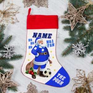 Personalised Peterborough Football Christmas Stocking FXS55