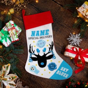 Personalised Coventry Football Christmas Stocking RXS18