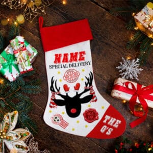 Personalised Orient Football Christmas Stocking RXS43