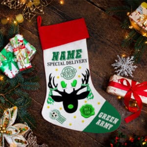 Personalised Plymouth Football Christmas Stocking RXS56