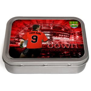 Personalised Down Gaelic Football Tobacco Tin GA04