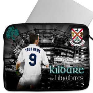 Personalised Kildare Gaelic Football Laptop Sleeve iPad Case GA09