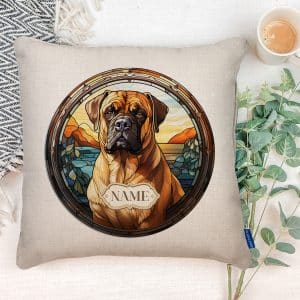 Personalised Boerboel Dog Portrait Cushion Cover GDC13