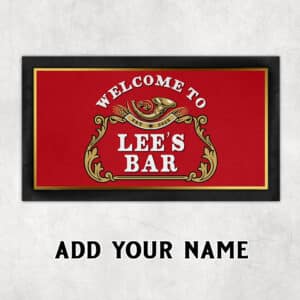 Personalised Stella Artois Bar Runner Beer Mat KBR28