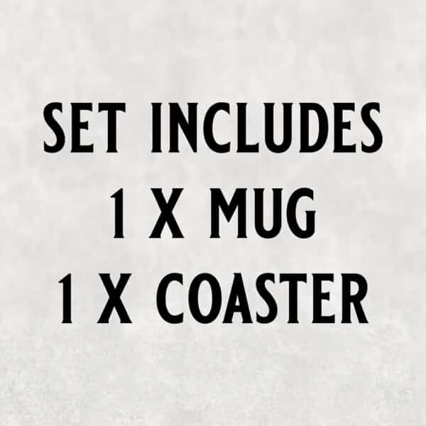Personalised Triumph Stag Classic Car Mug & Coaster Set CLC53 - Image 4