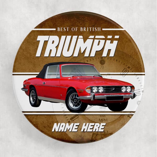 Personalised Triumph Stag Classic Car Mug & Coaster Set CLC53 - Image 8