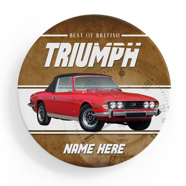 Personalised Triumph Stag Classic Car Mug & Coaster Set CLC53 - Image 10