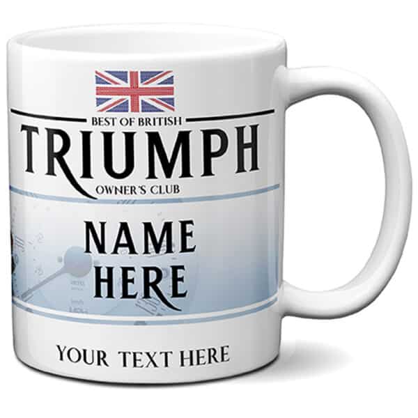 Personalised Triumph Stag Classic Car Mug & Coaster Set CLC53 - Image 6