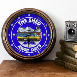 Personalised Chelsea Football Away Days Wall Clock FTC16