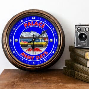 Personalised Crystal Palace Football Away Days Wall Clock FTC19