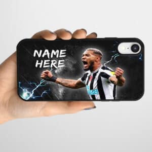 Personalised Joelinton Newcastle Football Player Gel Phone Case NLP34