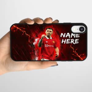 Personalised Lisandro Martinez Manchester United Football Player Gel Phone Case NLP78