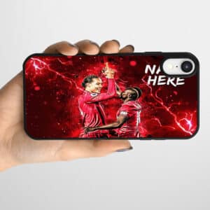 Personalised Mane Van Dijk Liverpool Football Player Gel Phone Case NLP15