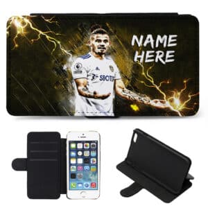 Personalised Kalvin Phillips Leeds Football Player Flip Phone Case NLP28
